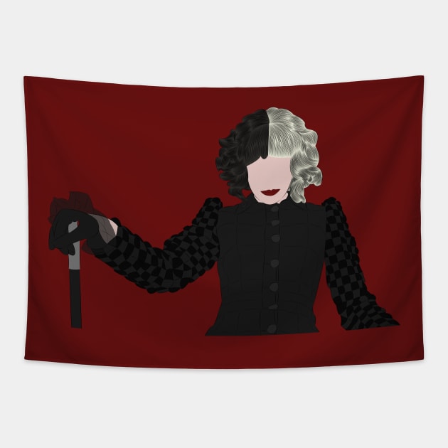 Cruella De Vil Tapestry by LiLian-Kaff