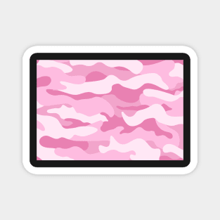 CAMO CAMOUFLAGE - PINK Magnet