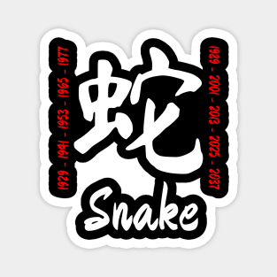 Year of the snake Chinese Character Magnet