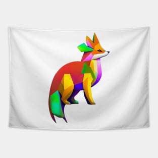 Tangram fox Tapestry