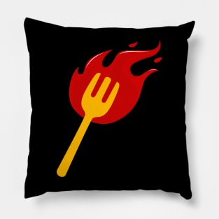 on fire Pillow