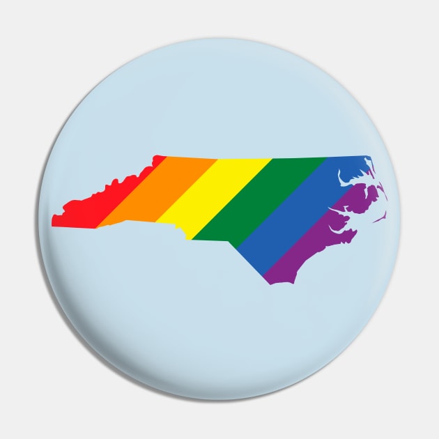 North Carolina State Pride! Pin by FiftyStatesOfGay