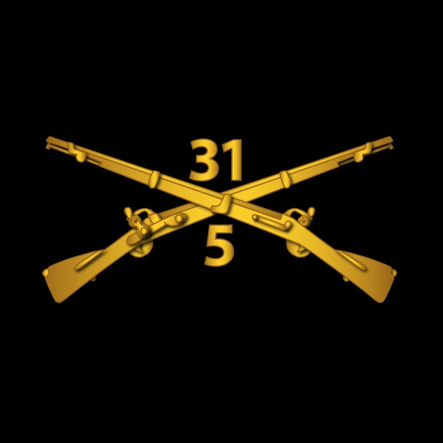 5th Bn - 31st Infantry Regiment Branch wo Txt by twix123844