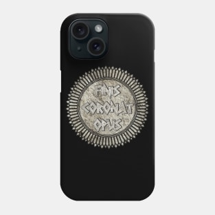 Finis Coronat Opus (The End Crowns The Work) Phone Case