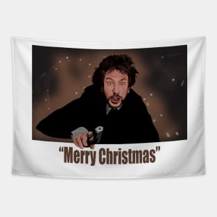 "Merry Christmas love from Hans" Tapestry