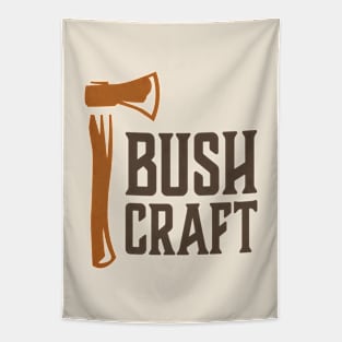 Bushcraft Outdoor Survival Living Nature Camping Adventure Tapestry