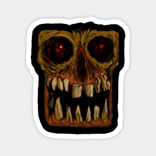 Face of Horror Magnet