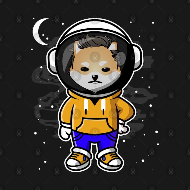 Hiphop Astronaut Dogelon Mars Coin To The Moon Crypto Token Cryptocurrency Wallet Birthday Gift For Men Women Kids by Thingking About