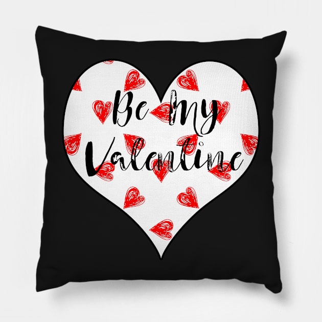 Be My Valentine Pillow by loeye