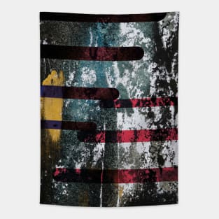 Colourful abstract design Tapestry