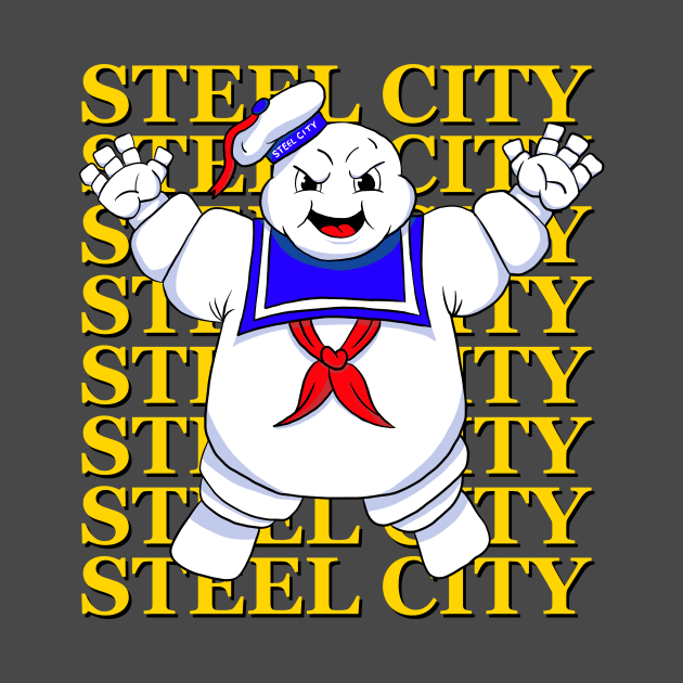 Steel City Stay Puft by Steel City Ghostbusters