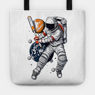 Baseball Astronaut #4 Tote