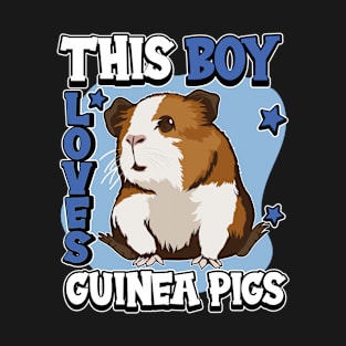 This Boy Loves Guinea Pigs T-Shirt