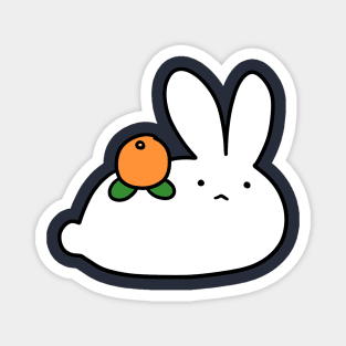 Citrus Orange Bunny Magnet