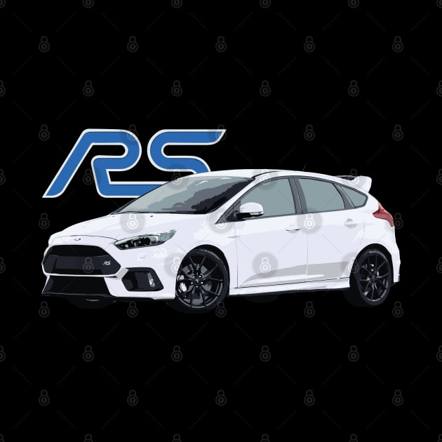 FOCUS RS WHITE DRIFT MODE by cowtown_cowboy