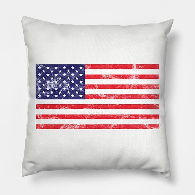 American Flag Pillow by SillyShirts