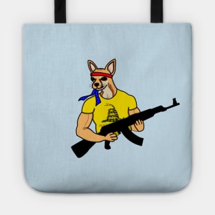 Tough Guy Chihuahua Tote