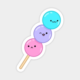 Cotton Candy Dango Magnet