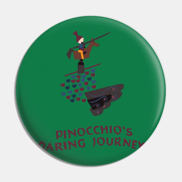 Pinocchio's Daring Journey Pin by Lunamis