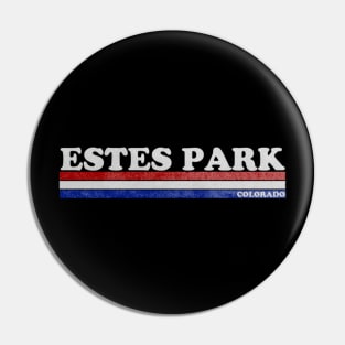 Estes Park, Colorado 1976 Retro Style Pin