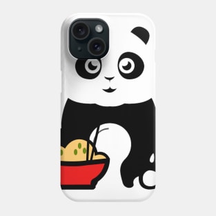 Cute Panda Eating Fried Rice - Classy Shirt Phone Case