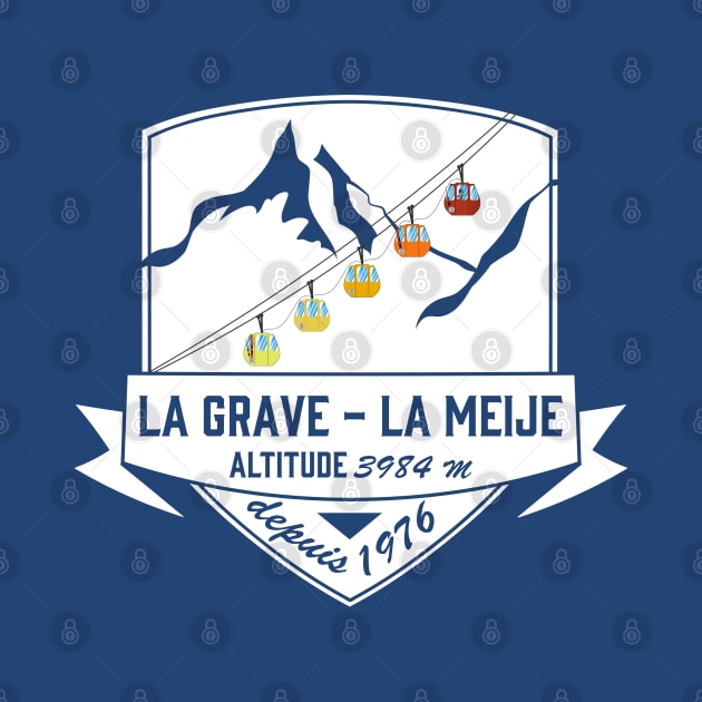 La Grave La Meije white by leewarddesign