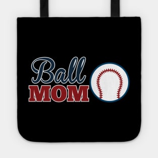 Ball Mom Cute Baseball/Softball Mom Tote