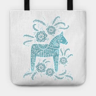 Swedish Dala Horse Tote