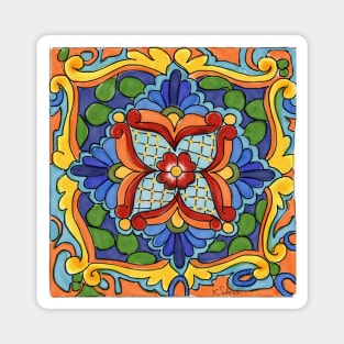 Rainbow Talavera Magnet