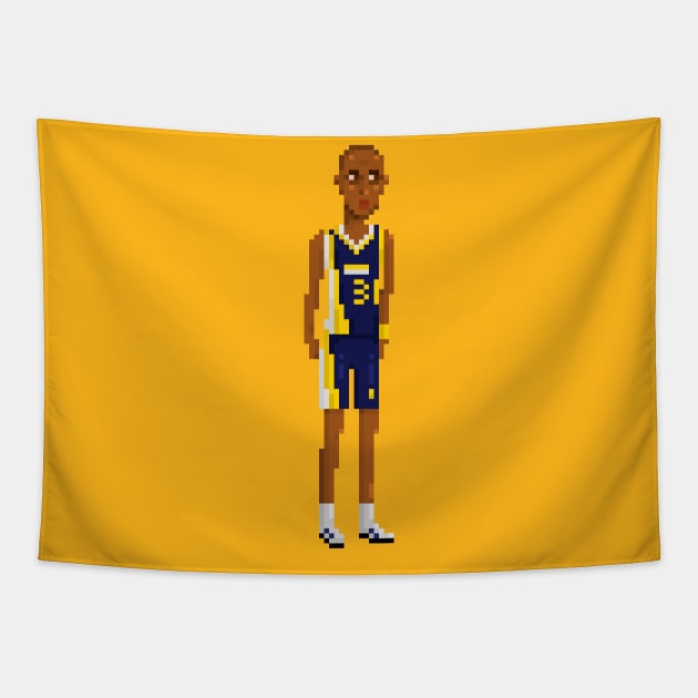 Reggie Miller Tapestry by PixelFaces