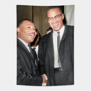 MLK & X Tapestry