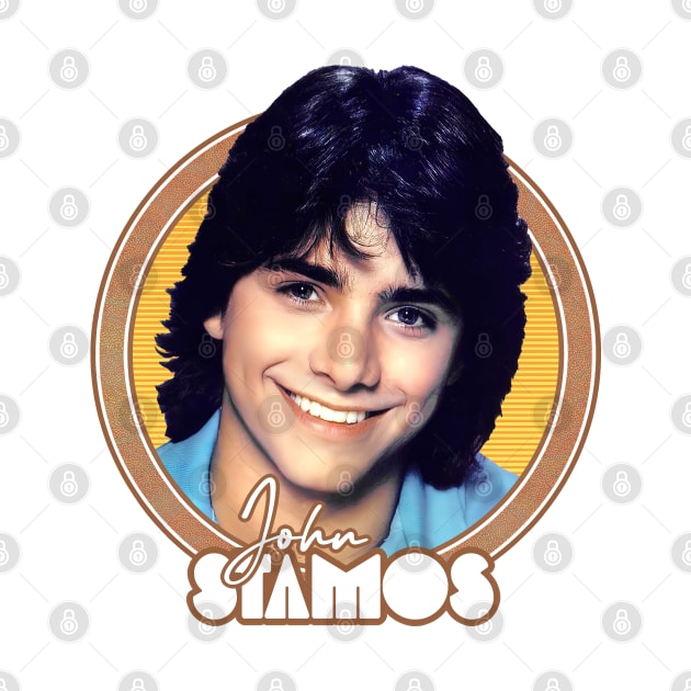 John Stamos -- Retro Fan Art by DankFutura