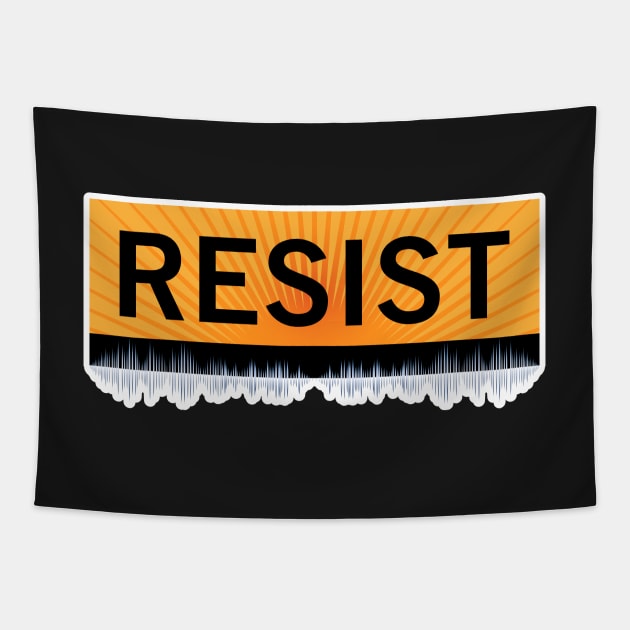 RESIST Tapestry by chwbcc