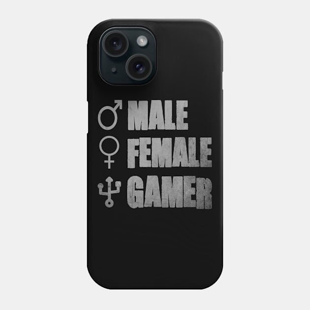 MALE FEMALE GAMER Phone Case by CanCreate