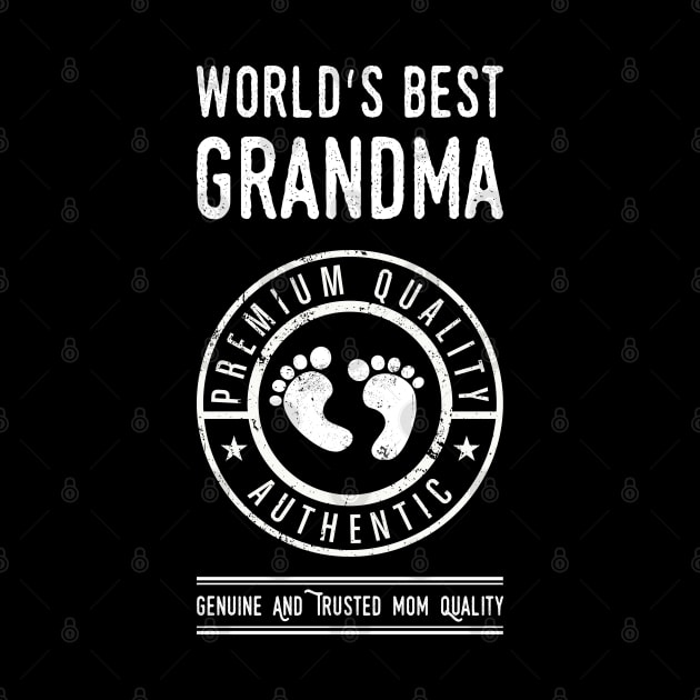 World's Best Grandma Grandmother Gift For Father, Opa or Grandchild by stearman