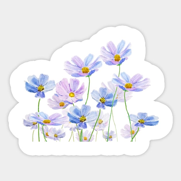 Cosmos Flower - Sticker