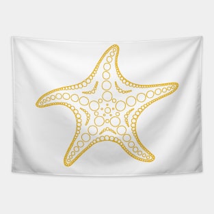 Starfish (yellow/white) Tapestry