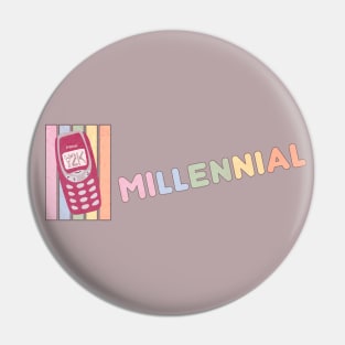 Millennial Generation • Mobile Phone Pin