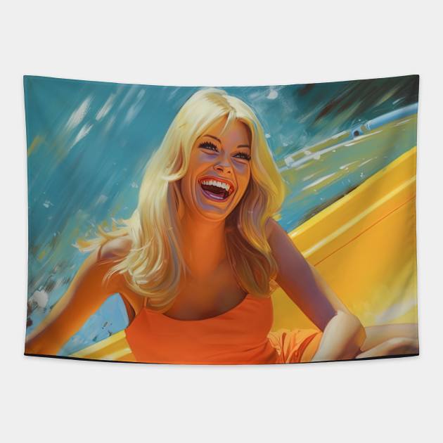 heather thomas art design 4/5 Tapestry by Maverick Media