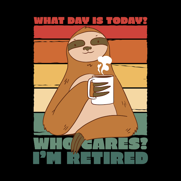 Retired quote sloth by JFDesign123