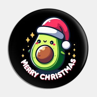 Avocado wishes you a merry Christmas Pin