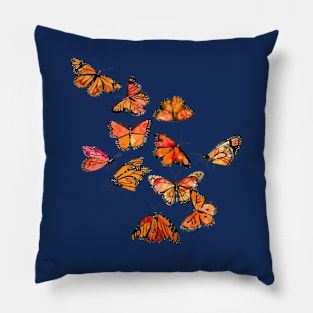 Monarch Butterflies Pillow