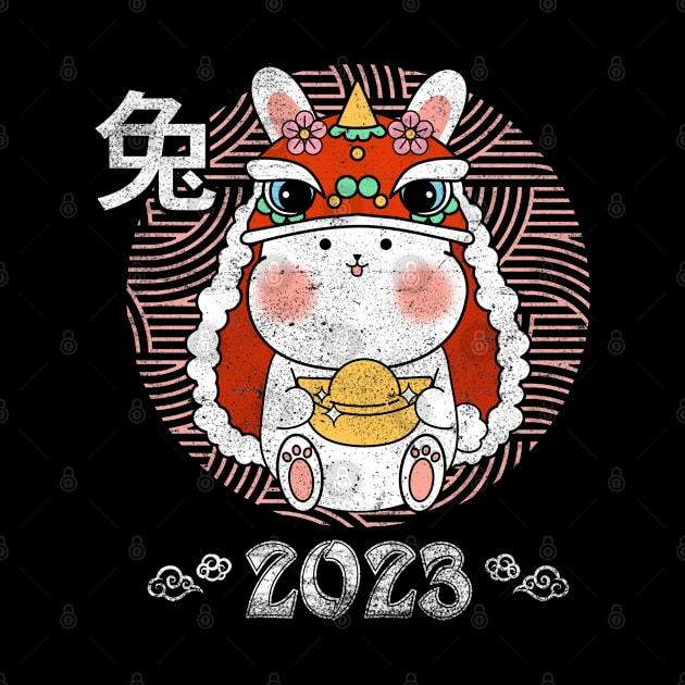 Year Of The Rabbit 2023 Chinese New Year by Ruffeli