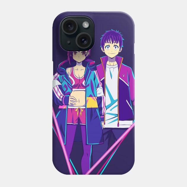 zom 100 - Akira and Shizuka Phone Case by mounier