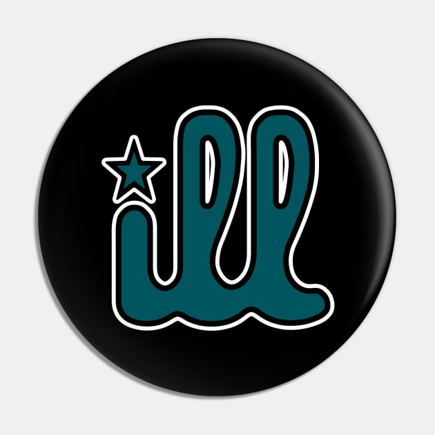 ILL Philly Philadelphia Fan Favorite Pin by TeeCreations