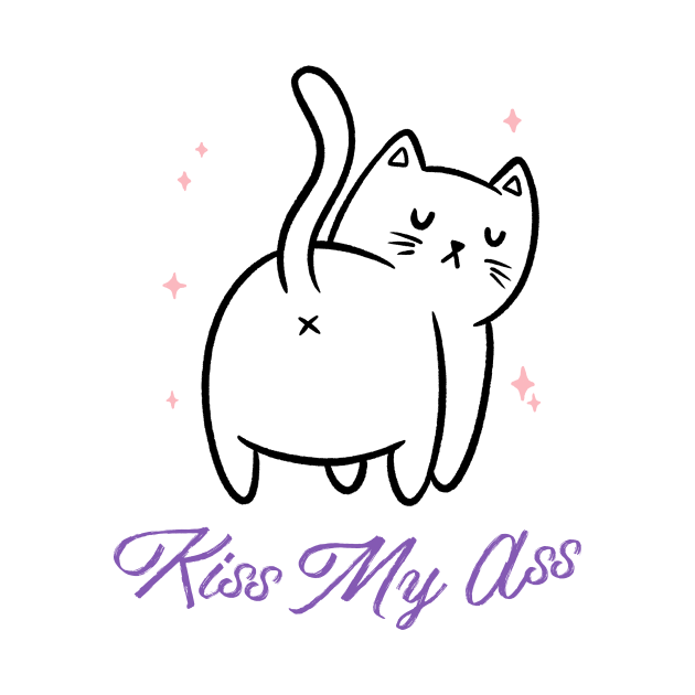 Kiss My Ass Funny Cute T Kiss My Ass Tank Top Teepublic