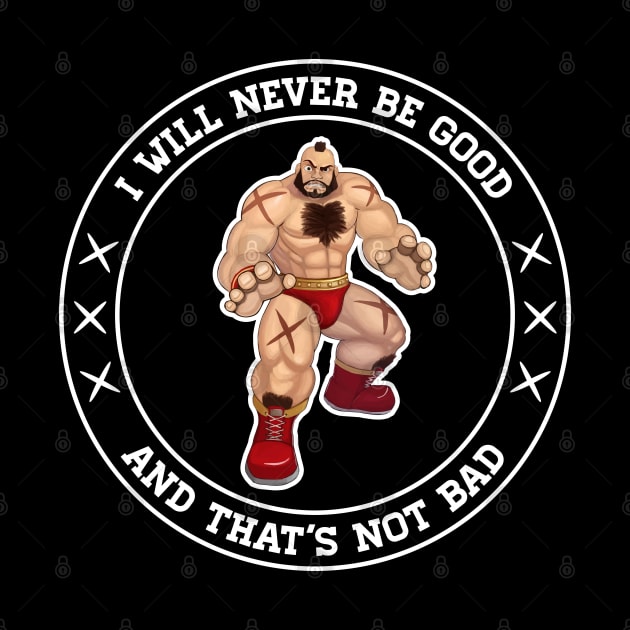 Wreck It Ralph - Zangief - Bad Guy by Barn Shirt USA