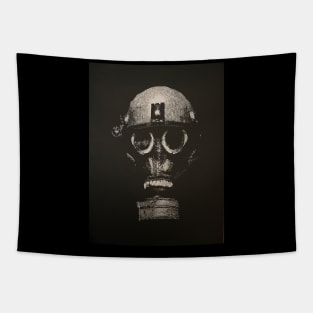 Gas mask Tapestry