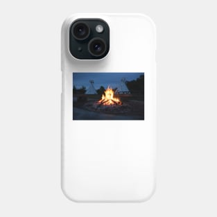 Indian Tipi Fire / Swiss Artwork Photography Phone Case