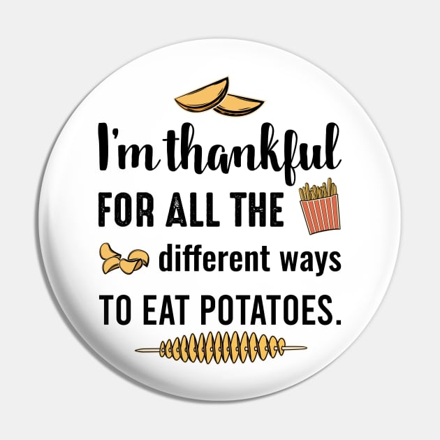 Potatoes Pin by twistedtee